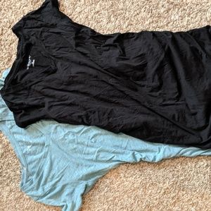 Two maternity t-shirts
